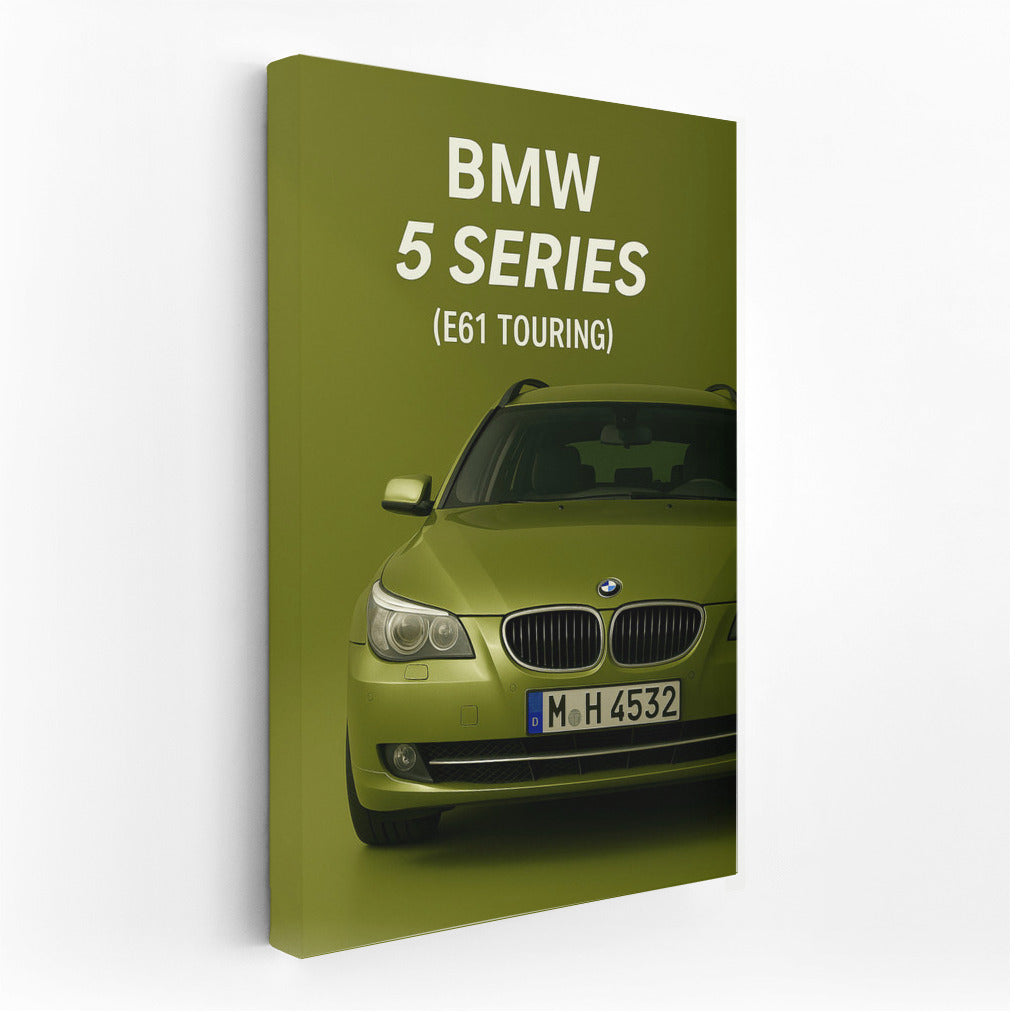 Elegant Drive: BMW 5 Series E61 Touring Interior