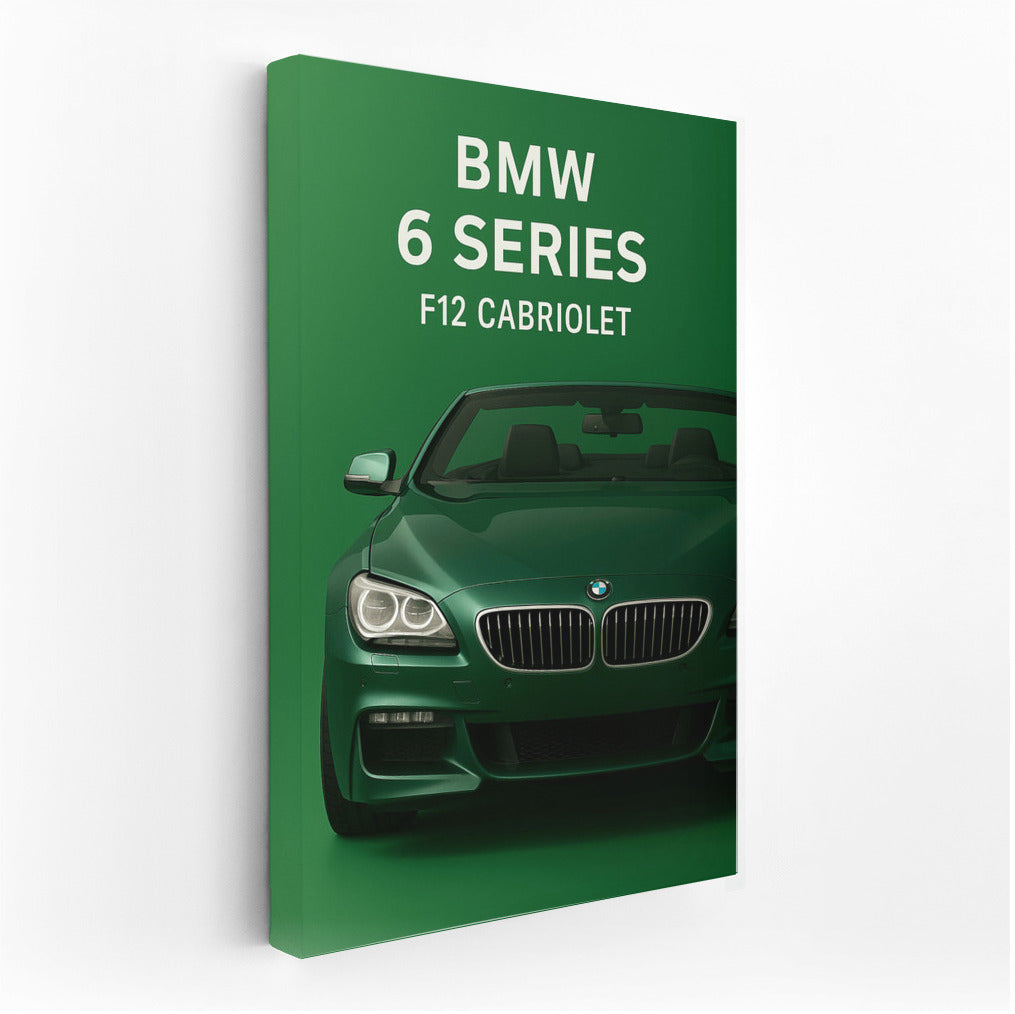 Speed and Elegance: BMW 6 Series F12 Cabriolet