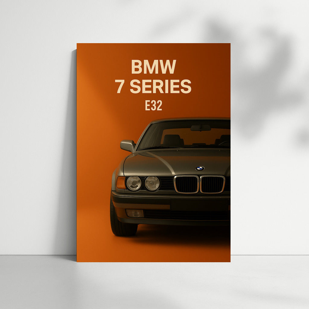 Elegance and Power: BMW 7 Series E32 Sedan