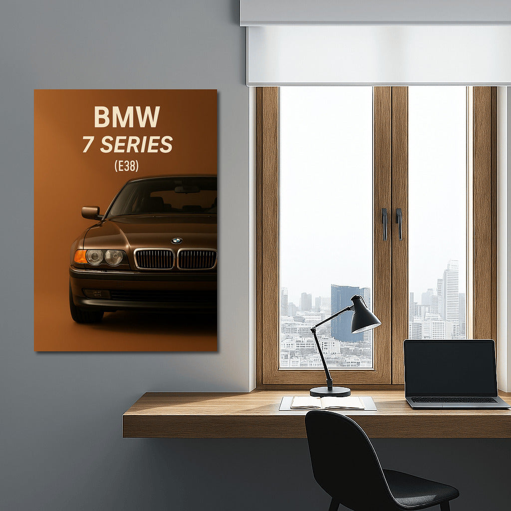 Elegant BMW 7 Series E38 Sedan: Power and Style on the Road