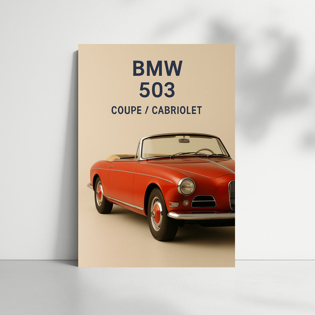 Elegance and Speed: BMW 503 Coupe Cabriolet