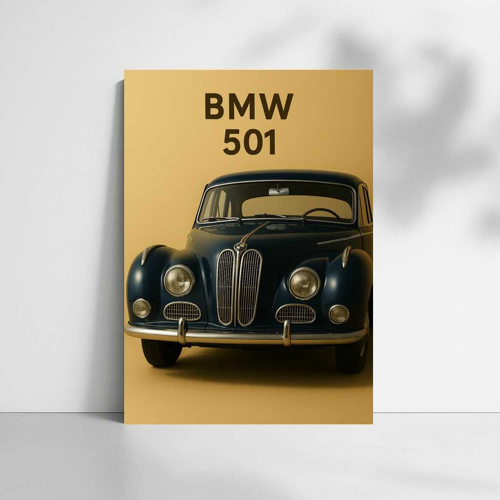 Elegance and Classicism: BMW 501 Sedan