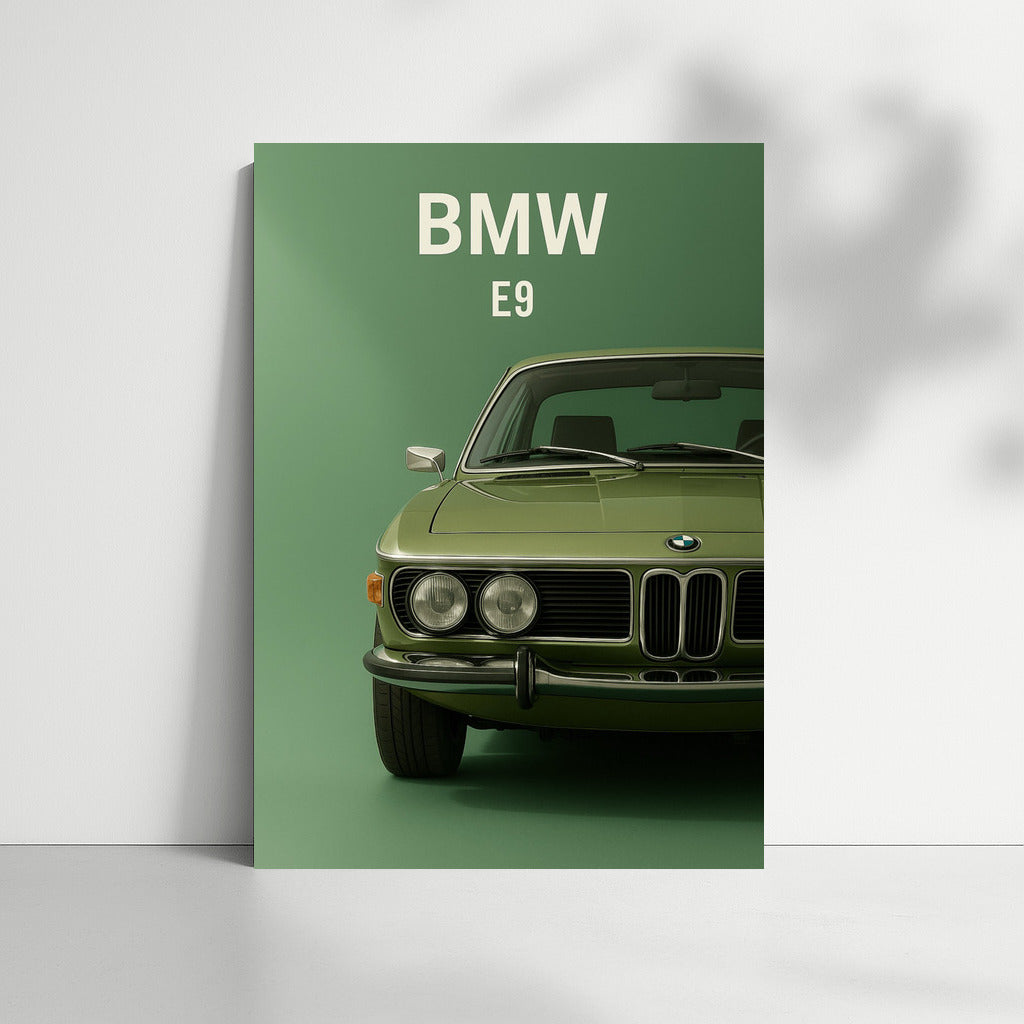 Elegance and Power: BMW E9 Coupe