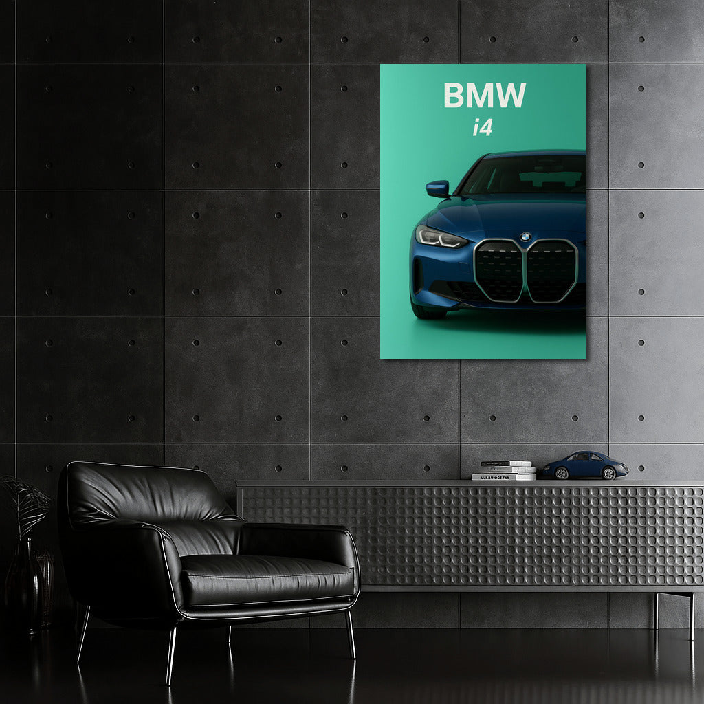 BMW i4 G26: Power and Style on Your Wall