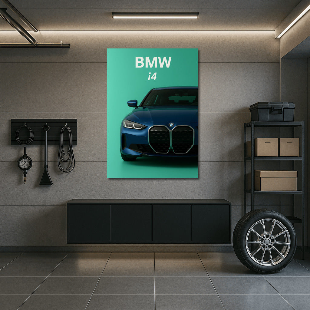 BMW i4 G26: Power and Style on Your Wall