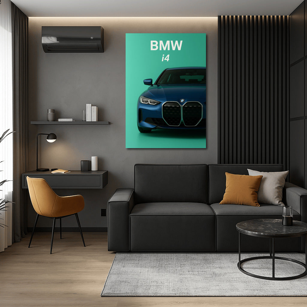 BMW i4 G26: Power and Style on Your Wall
