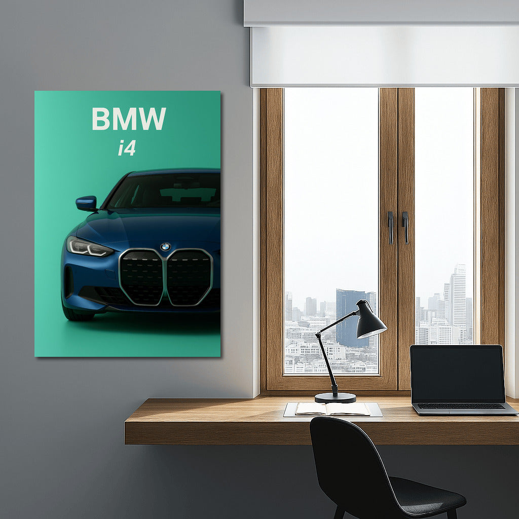 BMW i4 G26: Power and Style on Your Wall
