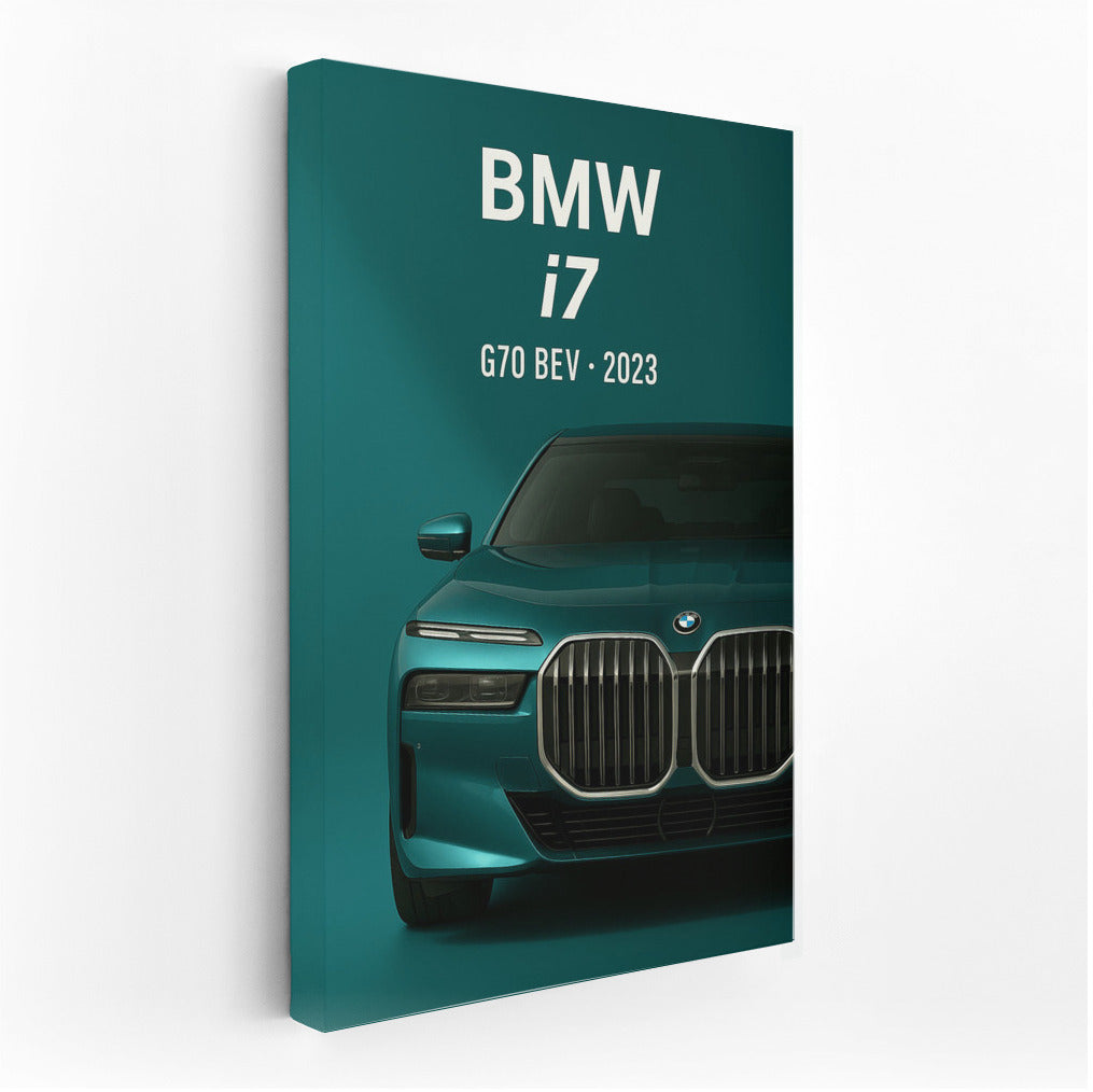 BMW i7 G70 BEV: Elegance and Technology on Your Wall