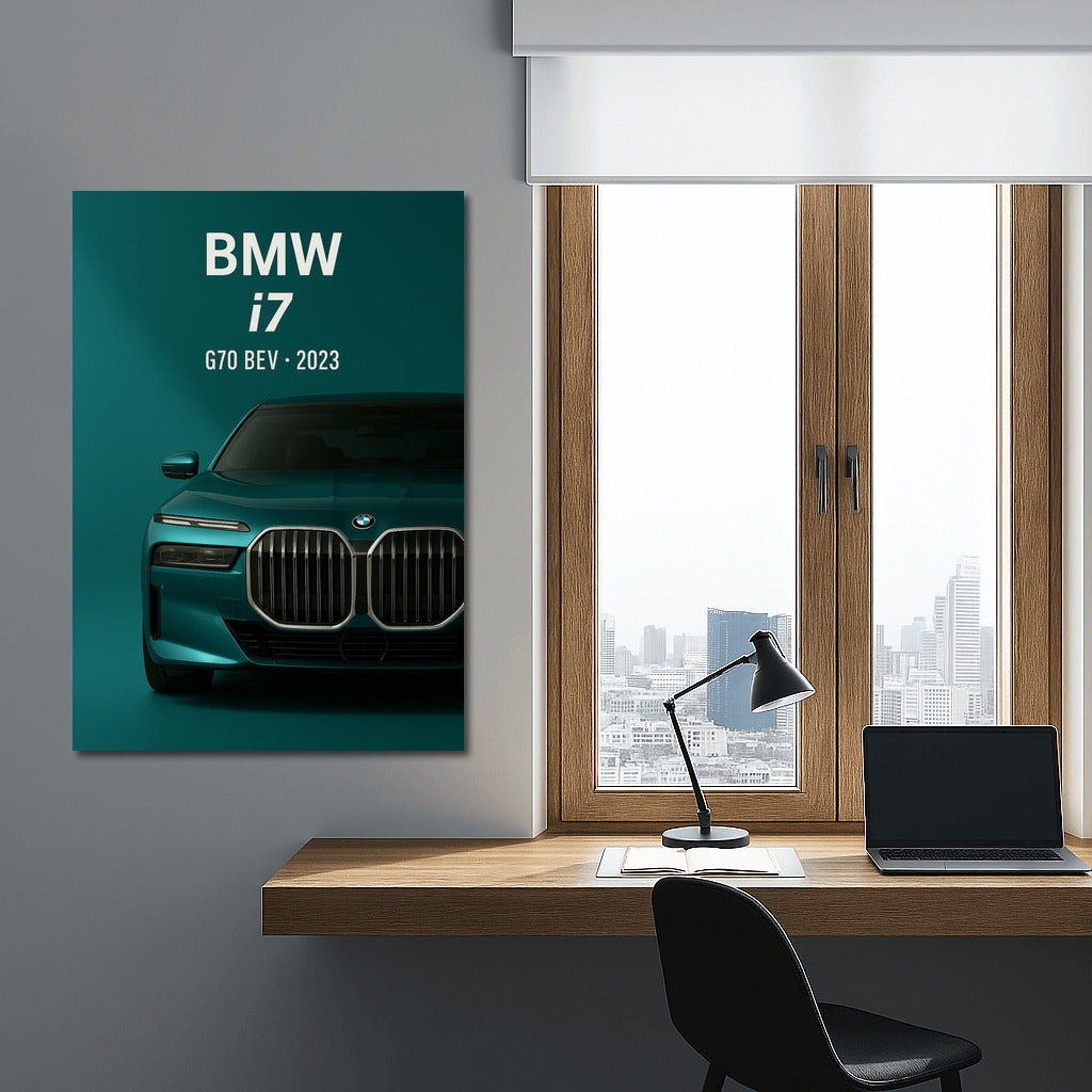 BMW i7 G70 BEV: Elegance and Technology on Your Wall