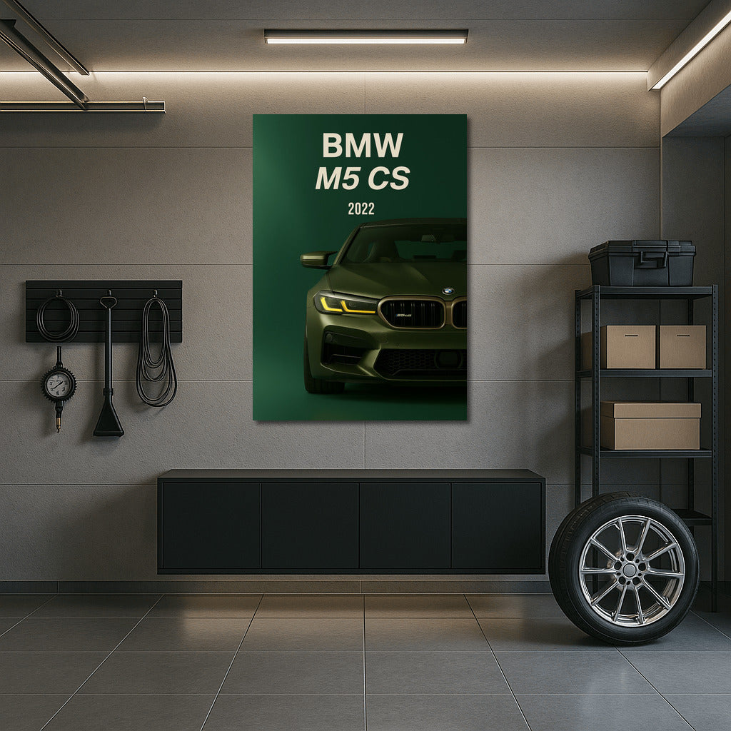 Speed and Style: BMW M5 CS F90 on Your Wall