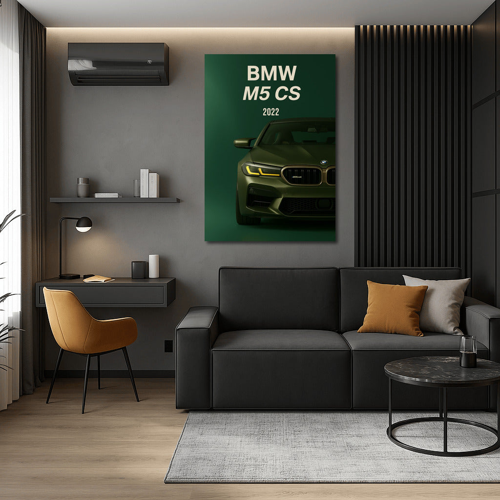 Speed and Style: BMW M5 CS F90 on Your Wall