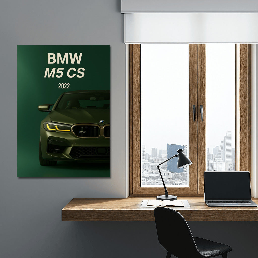 Speed and Style: BMW M5 CS F90 on Your Wall