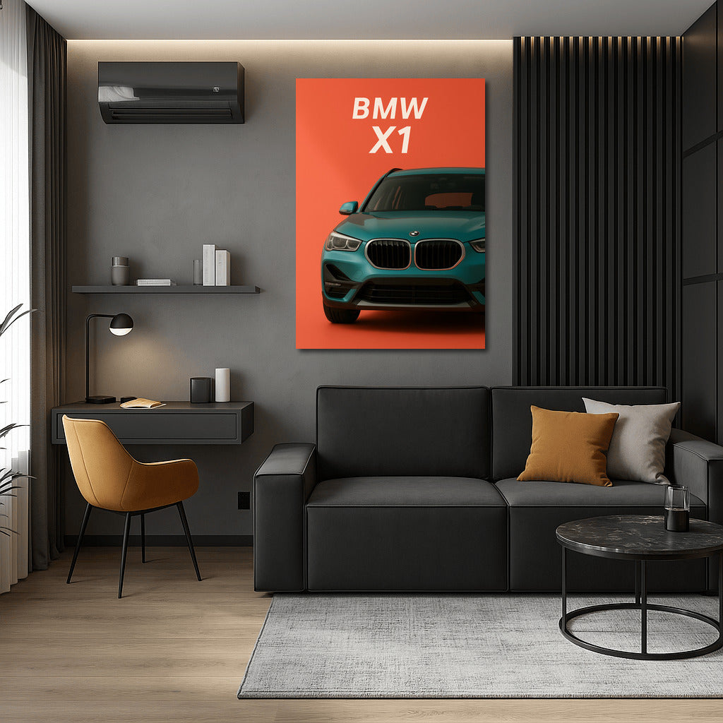 Dynamics and Elegance: BMW X1 F48 in the Interior