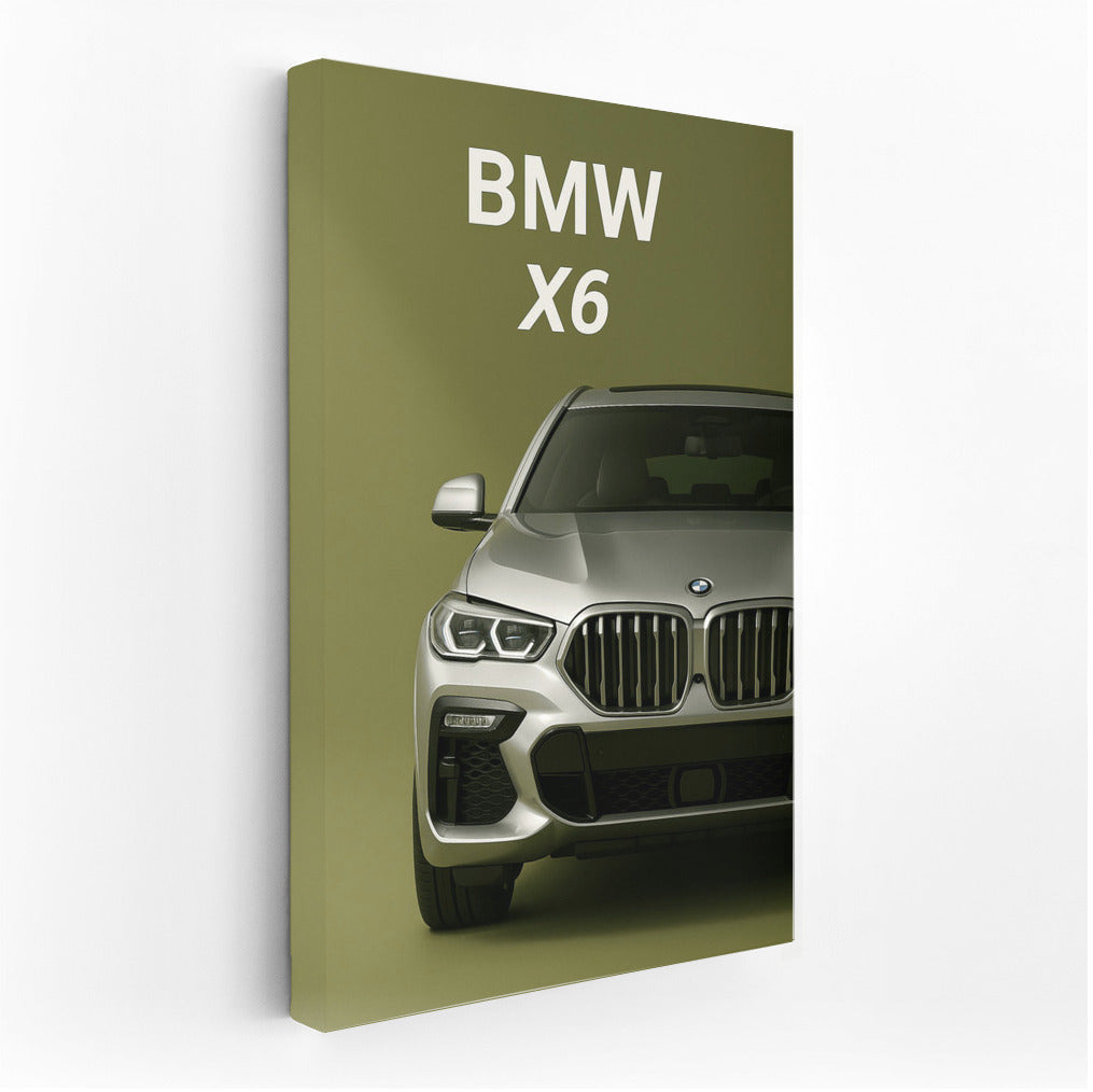 BMW X6 G06: Dynamics and Style on Your Wall