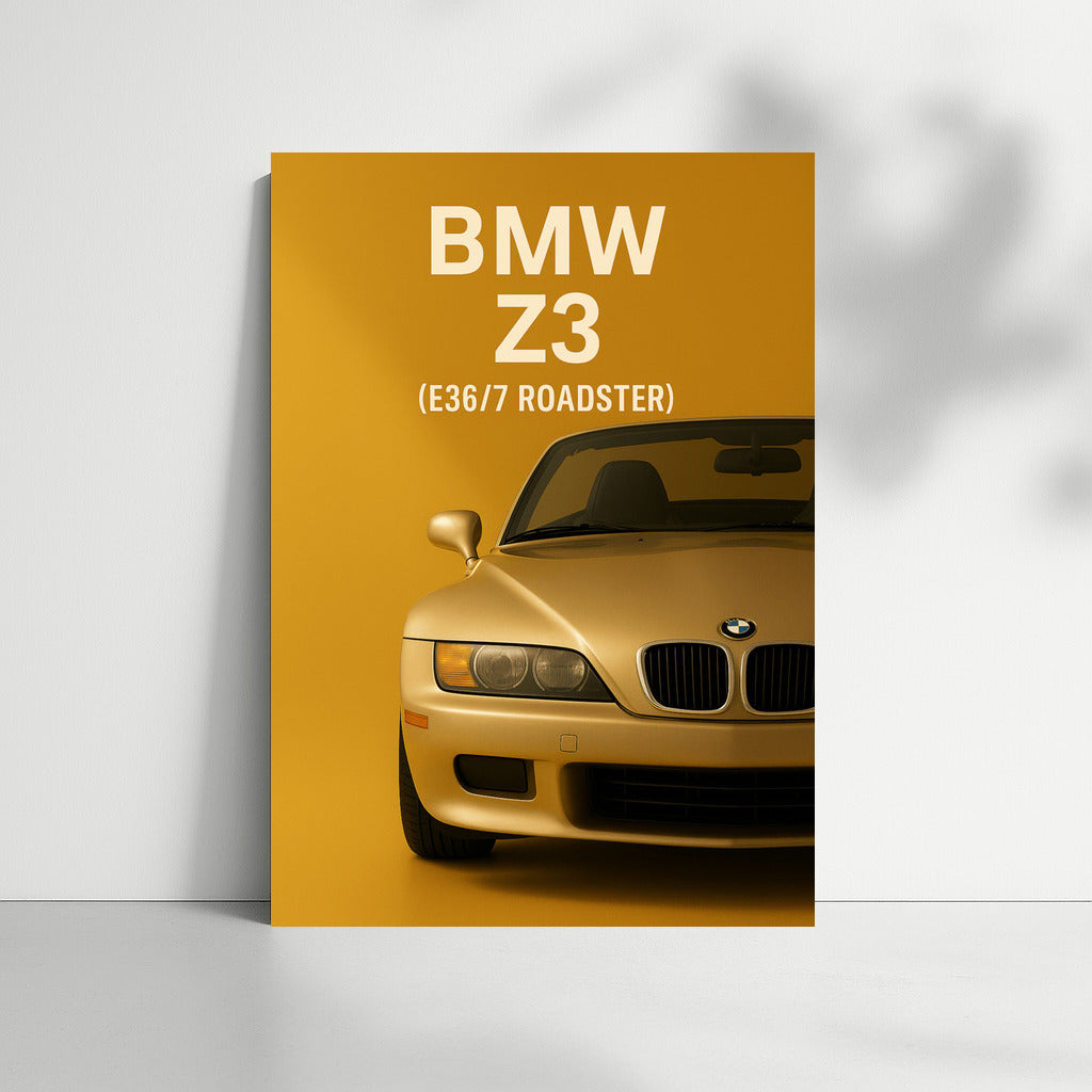 Elegant BMW Z3 E36/7 Roadster: Style and Dynamics
