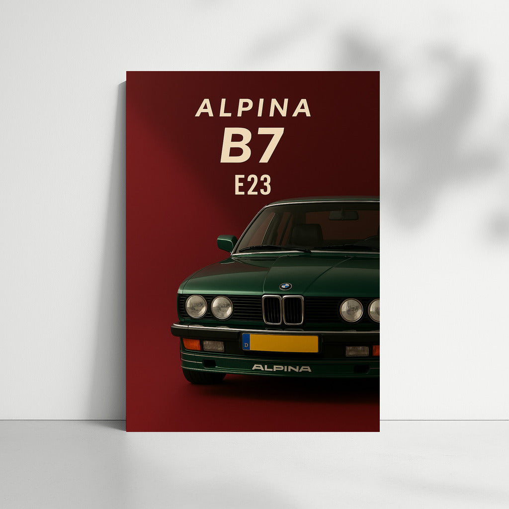 Elegance on Wheels: ALPINA B7 E23 BMW