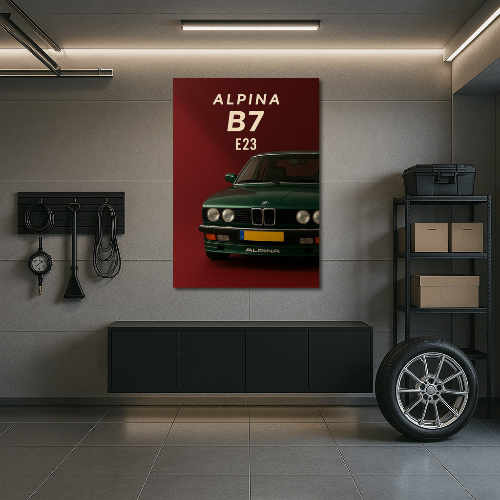Elegance on Wheels: ALPINA B7 E23 BMW