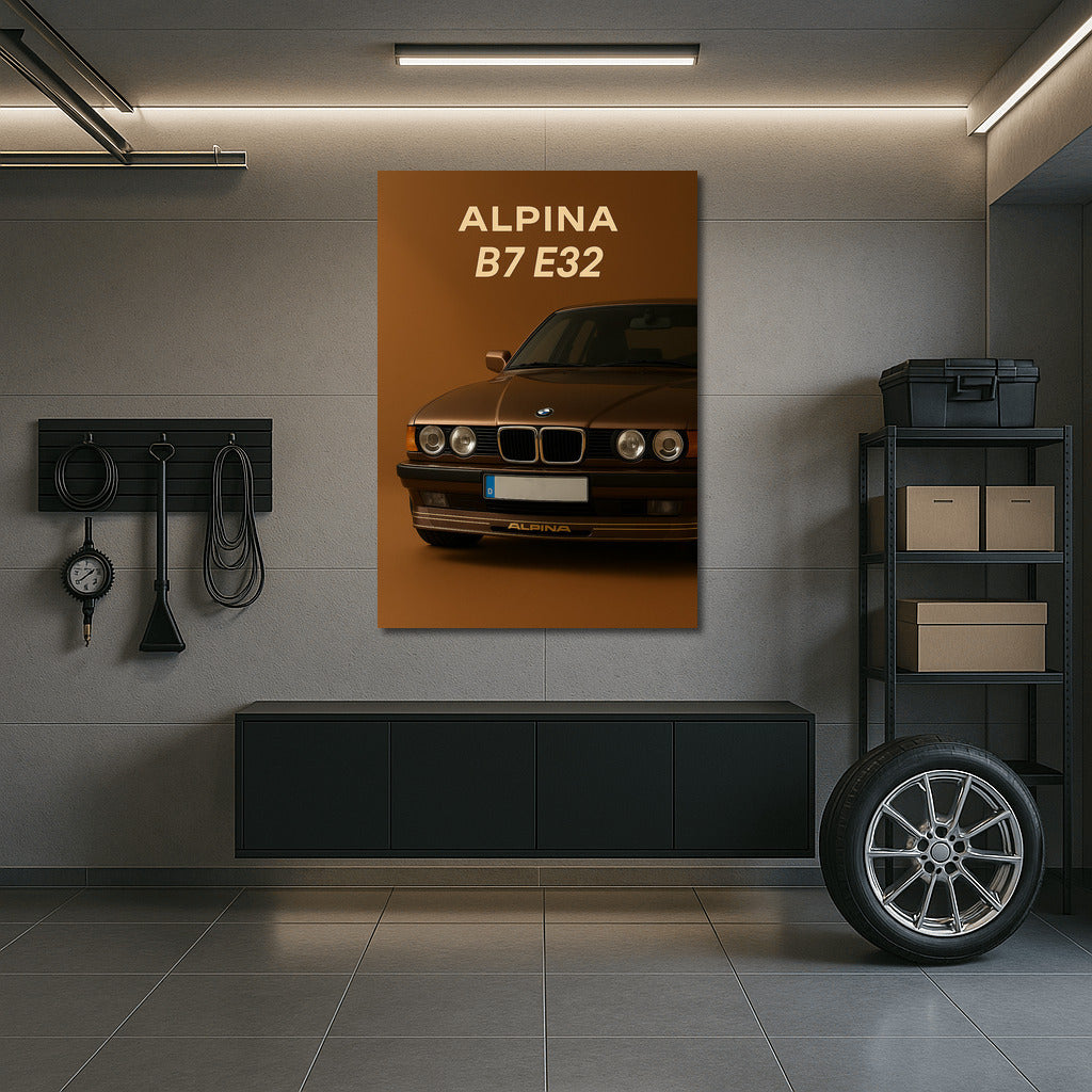 ALPINA B7 E32: Power and Style of BMW 7 Series