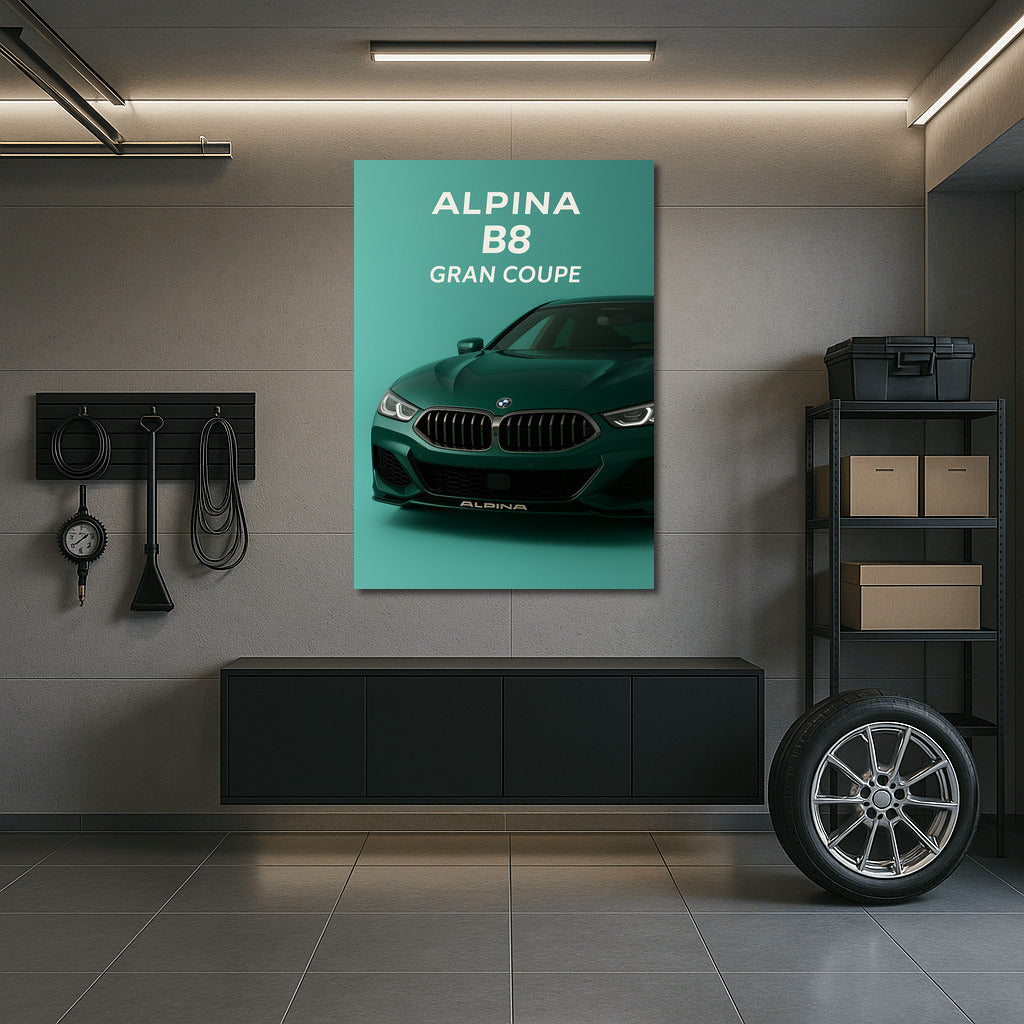 ALPINA B8 G16 Gran Coupe: Elegance and Power of the BMW 8 Series