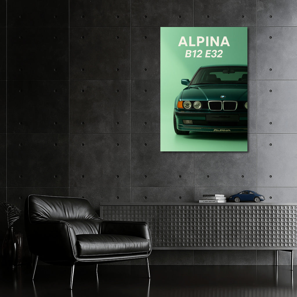 Elegance and Power: ALPINA B12 E32 BMW 7 Series