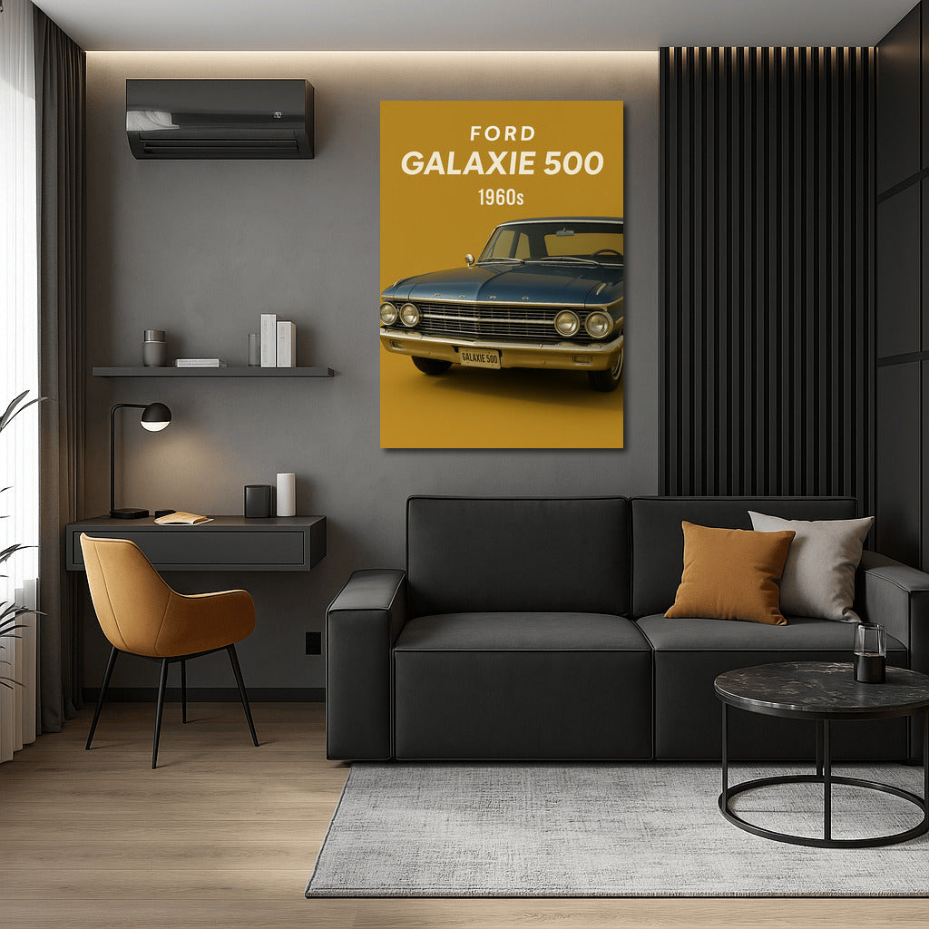 The Elegant Ford Galaxie 500: The Embodiment of the 1960s