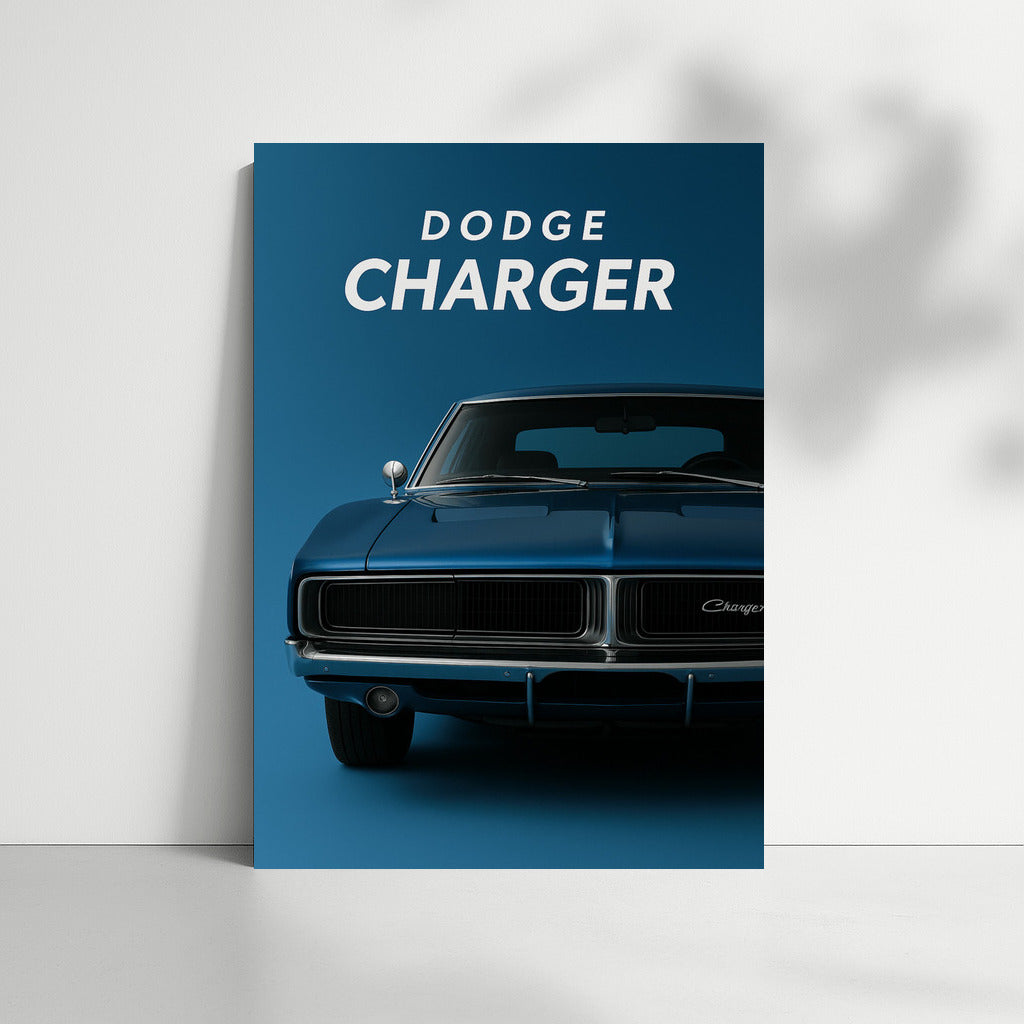 Dodge Charger R/T: Power and Style on Your Wall