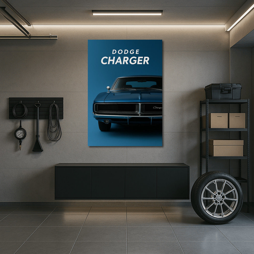 Dodge Charger R/T: Power and Style on Your Wall