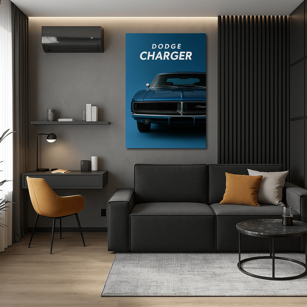 Dodge Charger R/T: Power and Style on Your Wall
