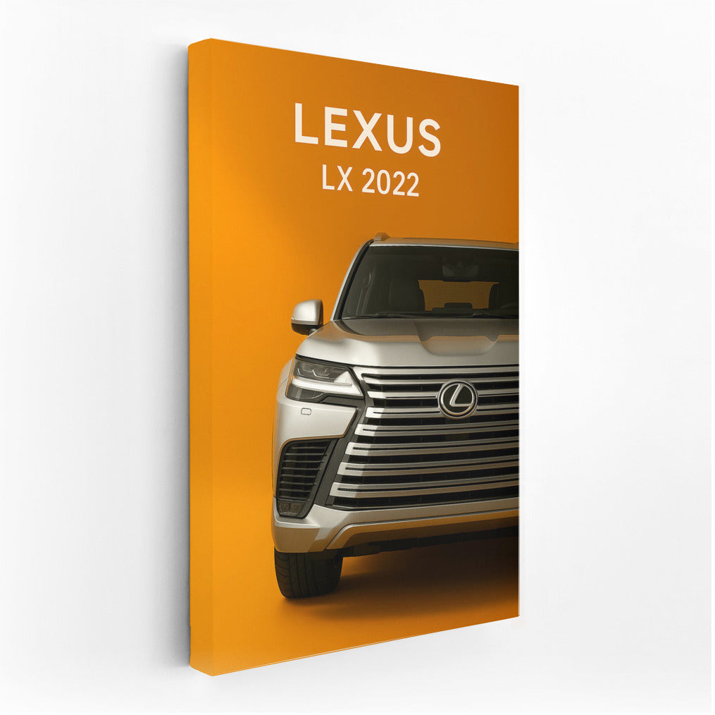 2022 Lexus LX: Elegant Power on a Bright Background