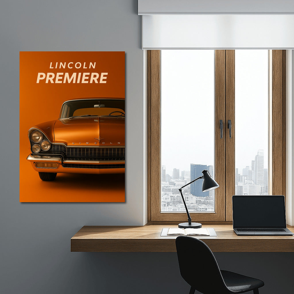 Retro Chic: Classic Lincoln Premiere for Connoisseurs of Automotive Aesthetics