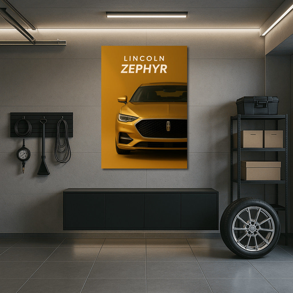 Elegance and Power: Lincoln Zephyr - Legend on the Wall