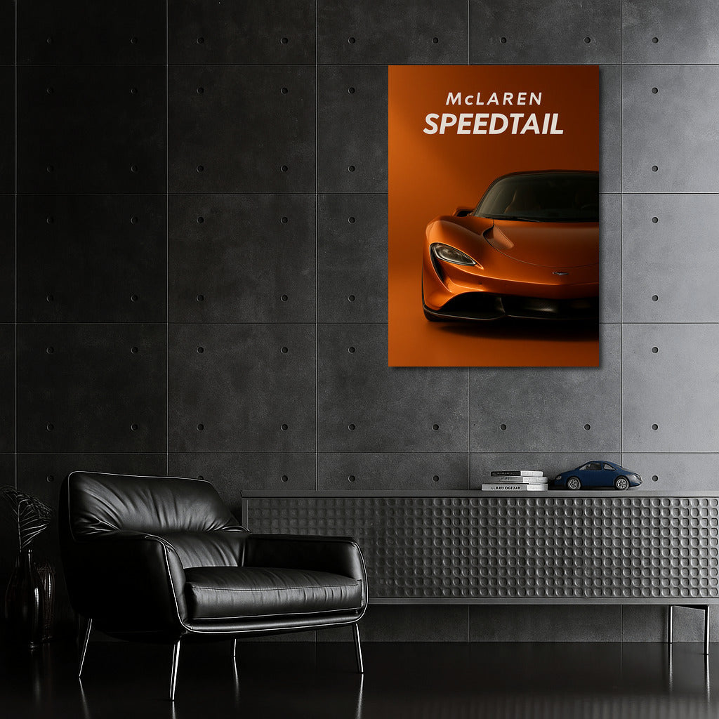 McLaren Speedtail: Elegance and Speed on Canvas