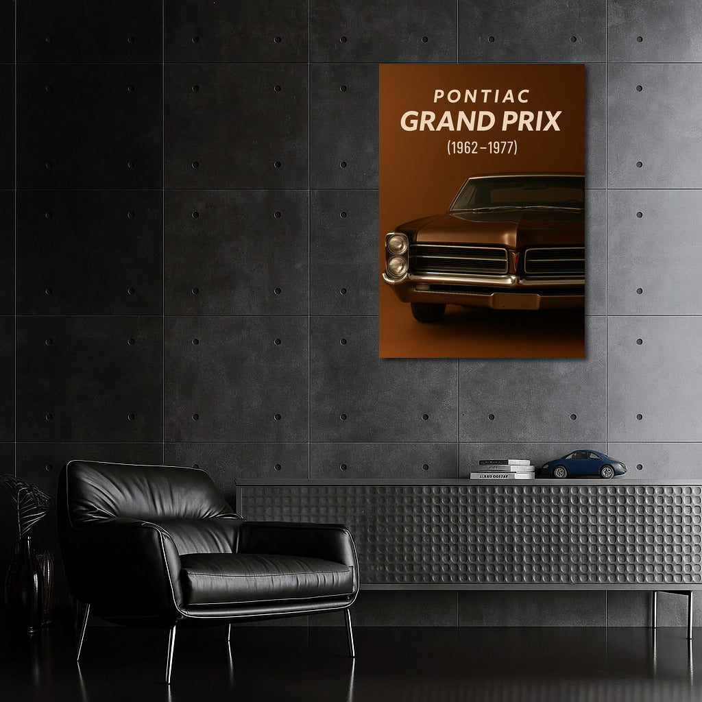 Pontiac Grand Prix: Vintage Elegance on the Wall