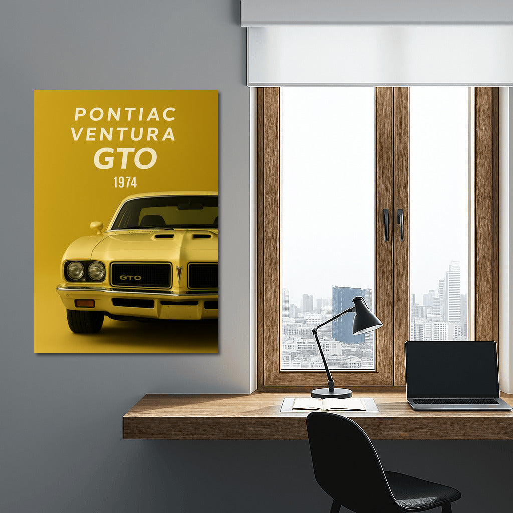 Pontiac Ventura GTO 1974: Spirit of Speed in the Interior