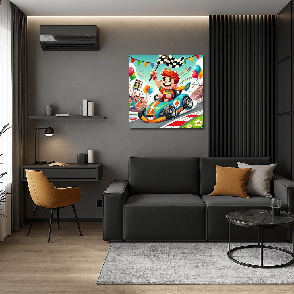 Little Karting Champion: Energy and Joy for the Kids Room