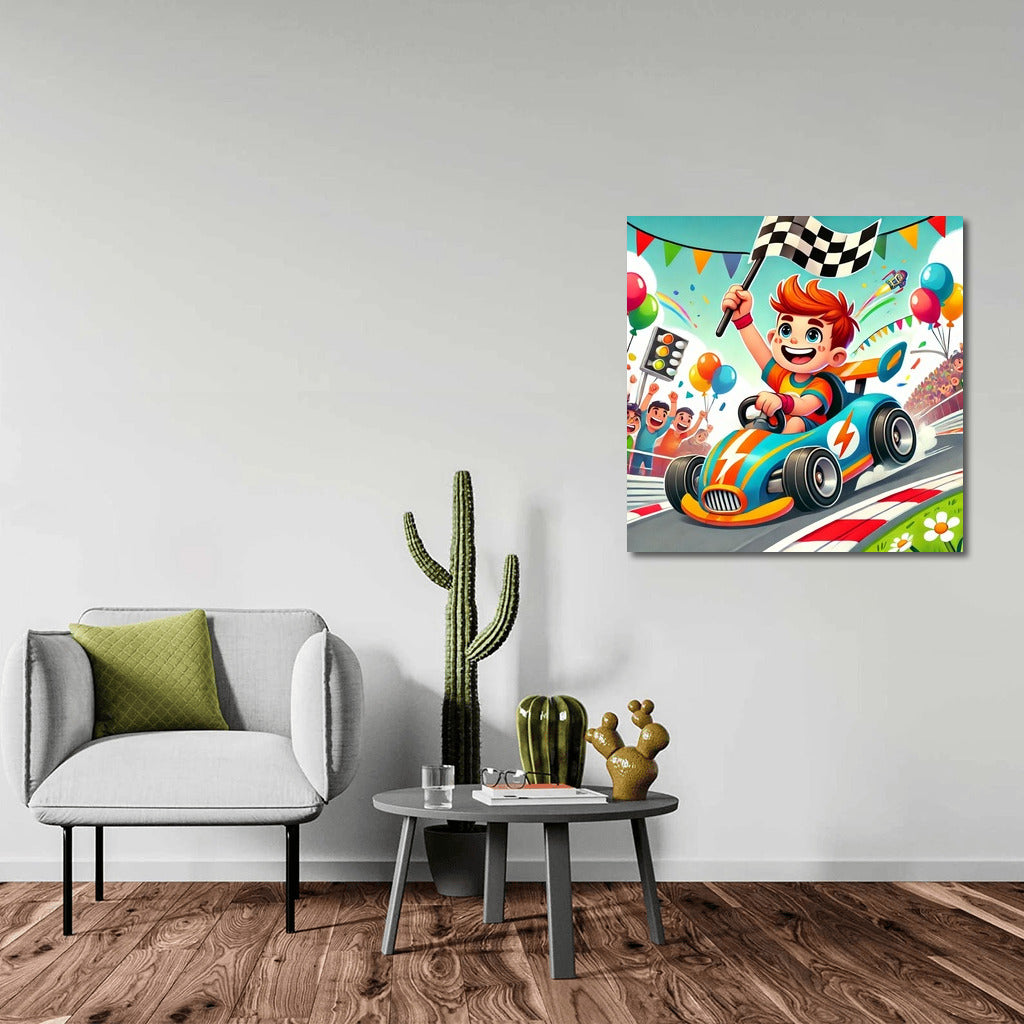 Little Karting Champion: Energy and Joy for the Kids Room