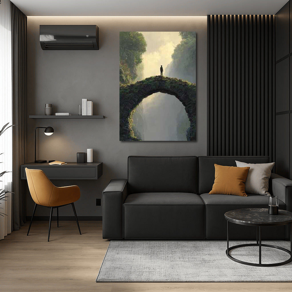 Ancient Bridge: Architectural Mystery and Nature
