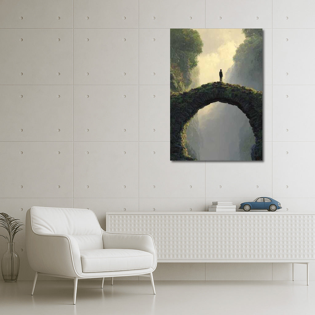 Ancient Bridge: Architectural Mystery and Nature