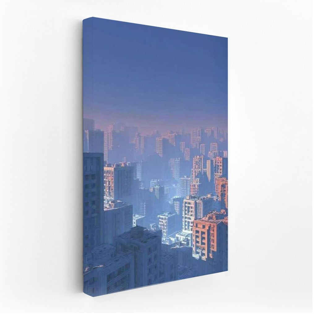 Harmony of Light and Shadow: Architectural Symphony of Urban Heights