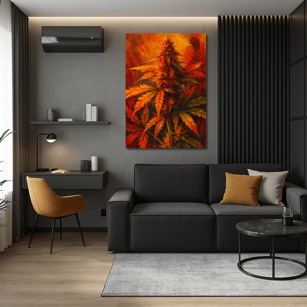 Fire Energy Cannabis: Living Structure