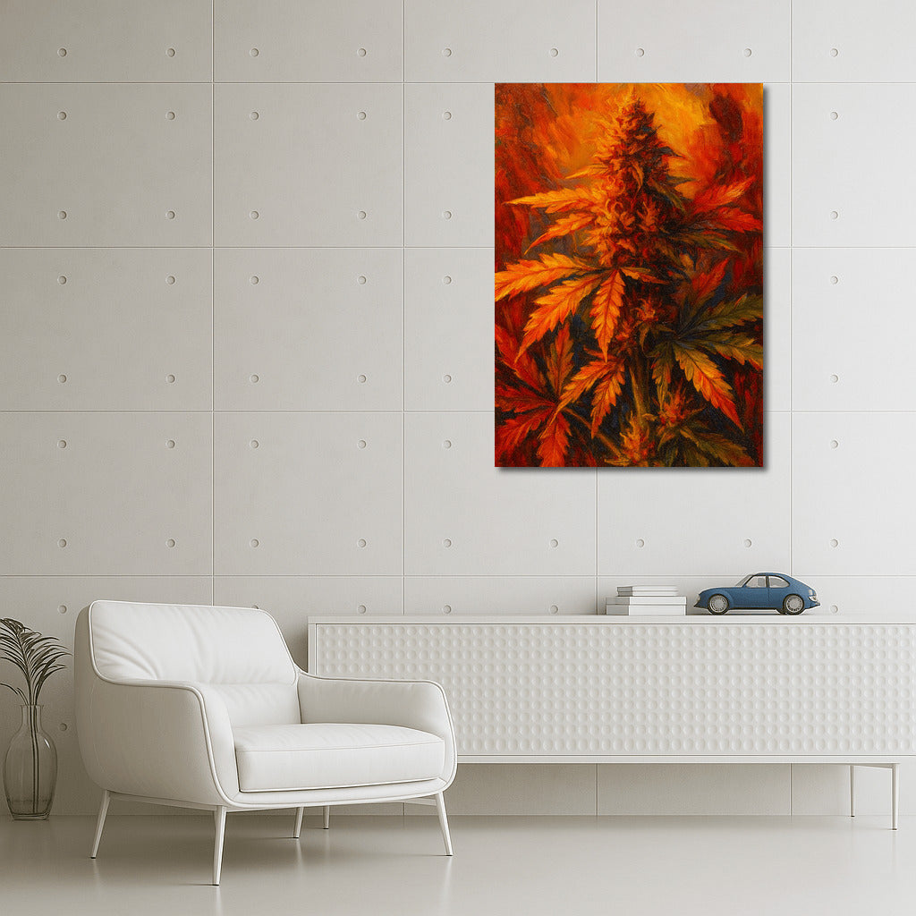 Fire Energy Cannabis: Living Structure