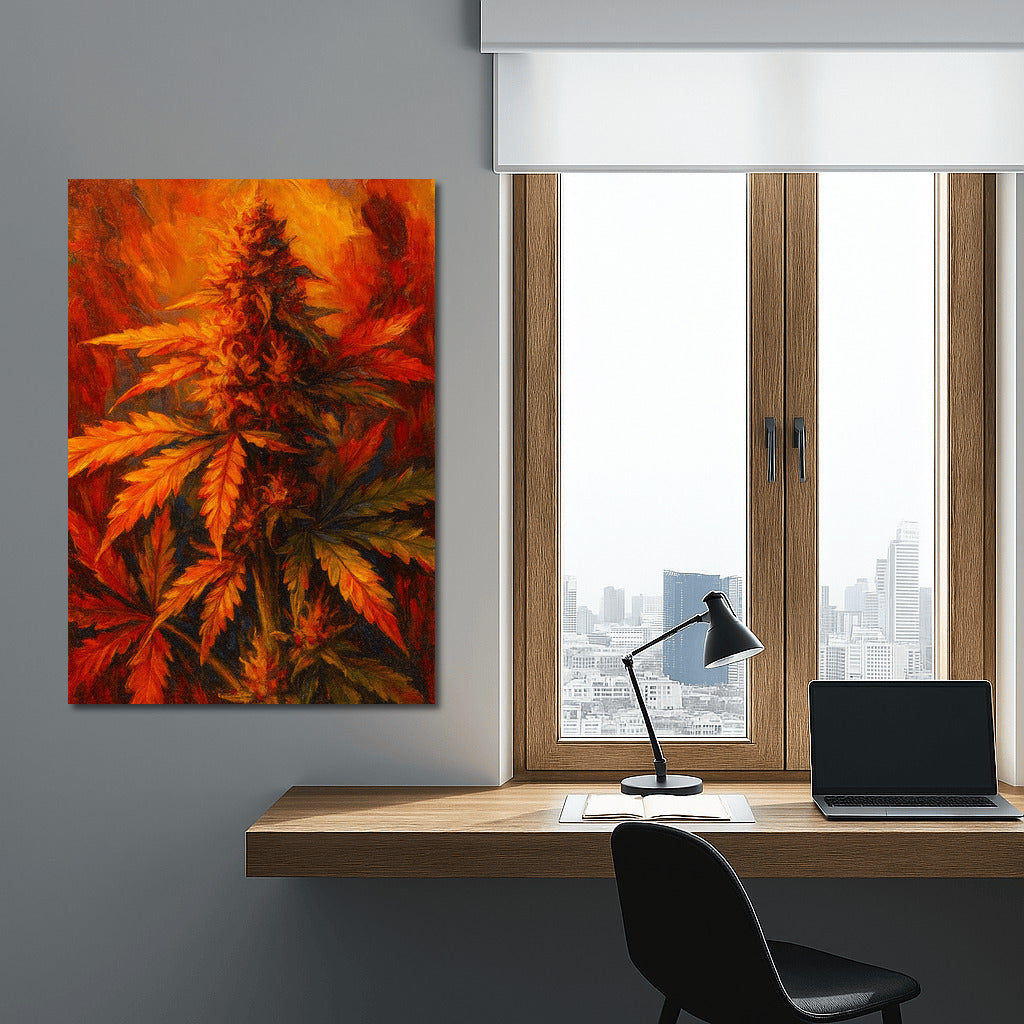 Fire Energy Cannabis: Living Structure