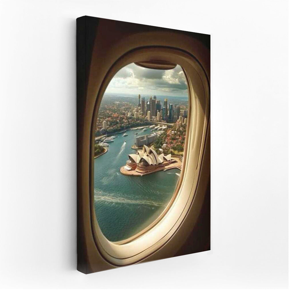 Sydney Porthole: View of Australia