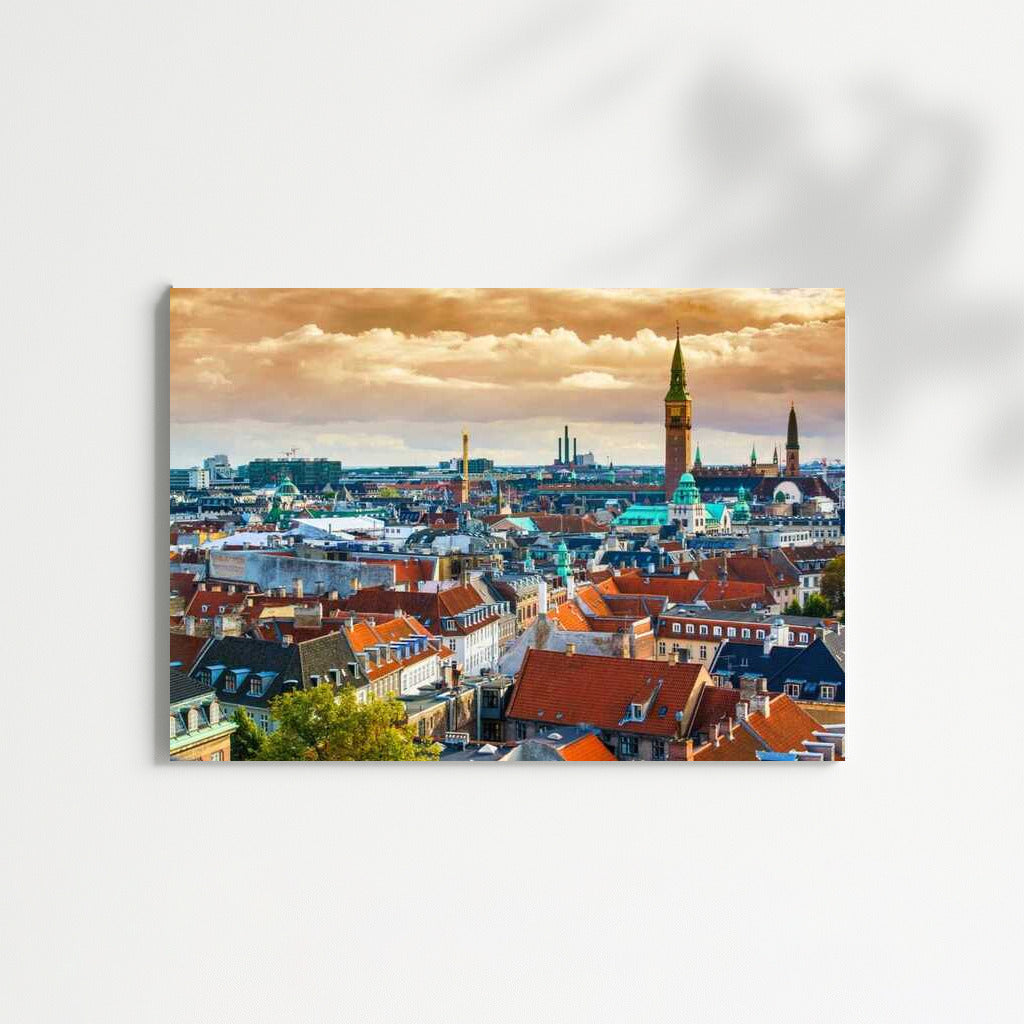 Red Roofs of Copenhagen: The Charm of Denmark