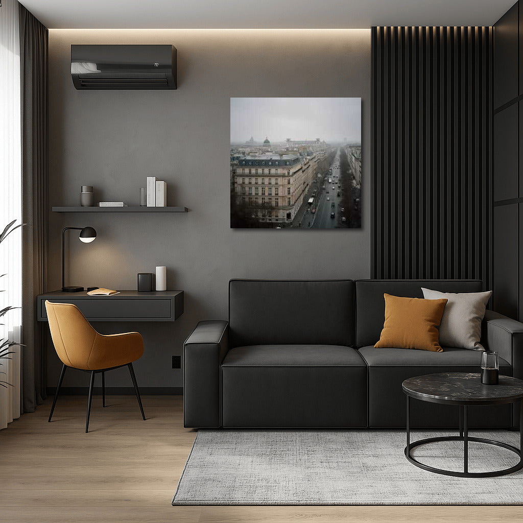 Foggy Paris: The Charm of France