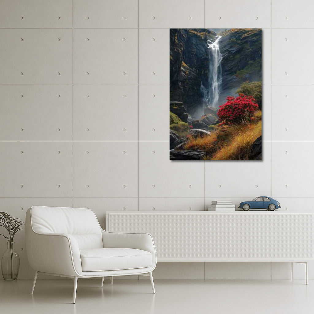 Irish Waterfall: Green Oasis