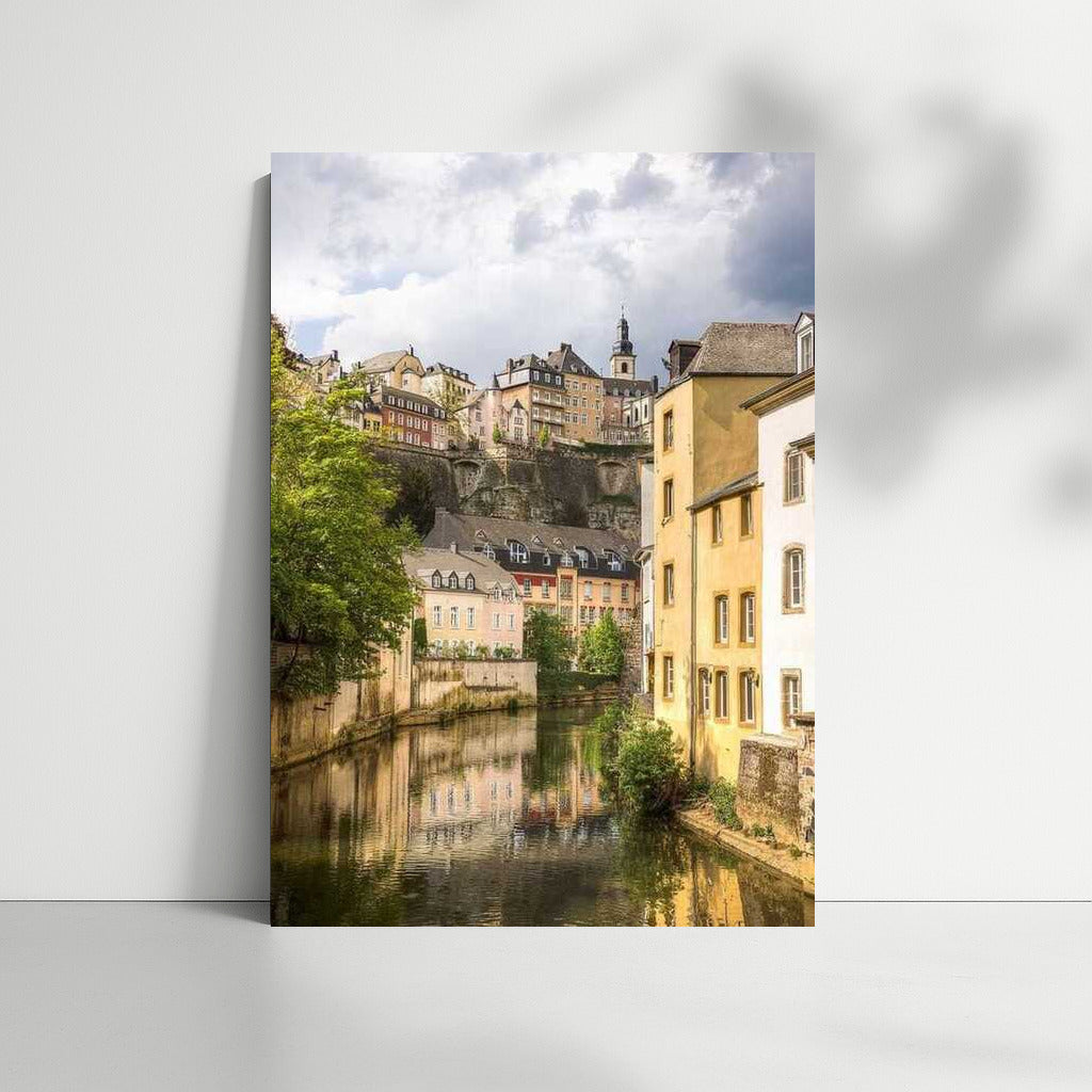 Luxembourg's Fairytale Shores: Picturesque Houses by the River
