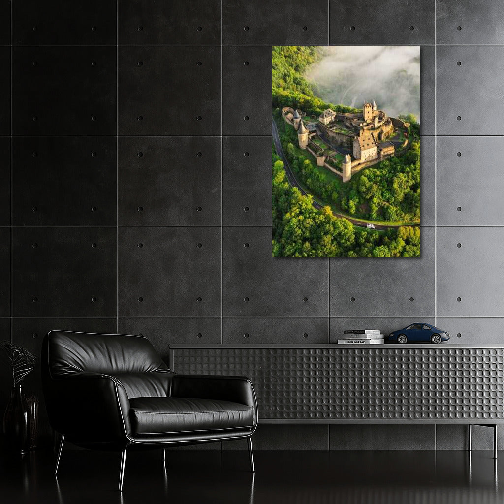 Luxembourg Castle in the Clouds: Nature and Antiquity