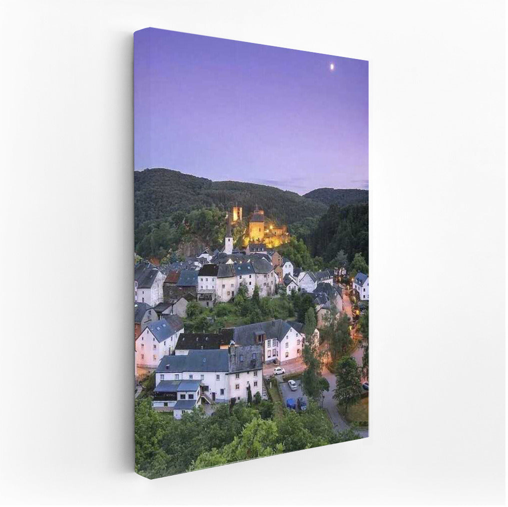 Sunset Charm of Luxembourg: Fairytale Village