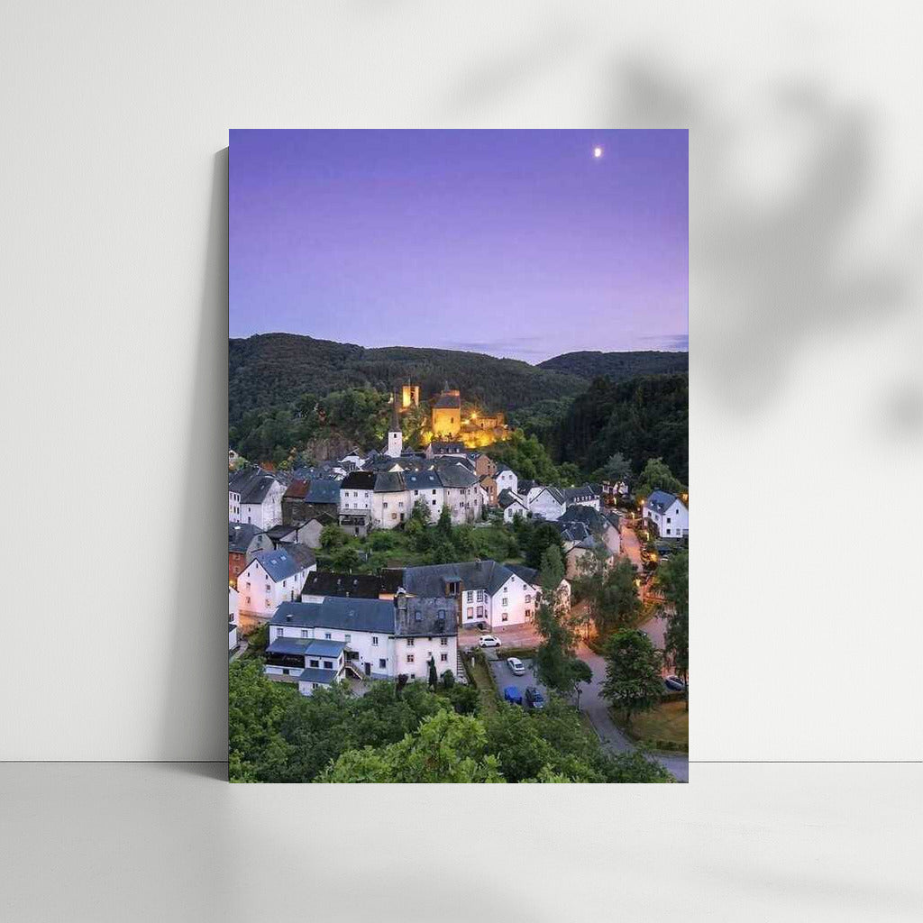 Sunset Charm of Luxembourg: Fairytale Village